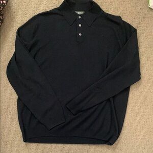 Navy blue Brooks Brothers polo sweater!